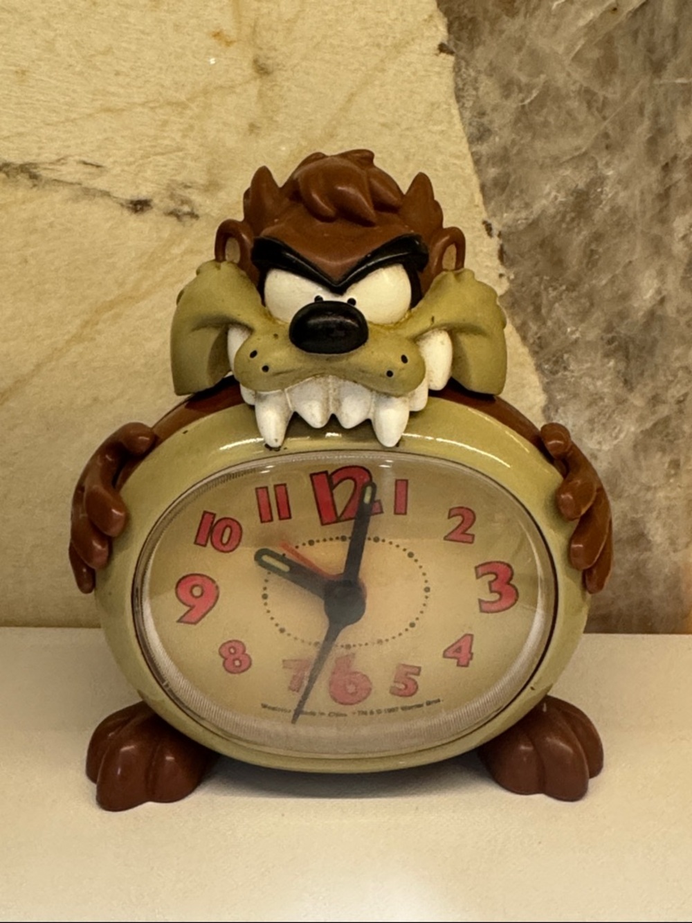 Westclox Tasmania alarm clock